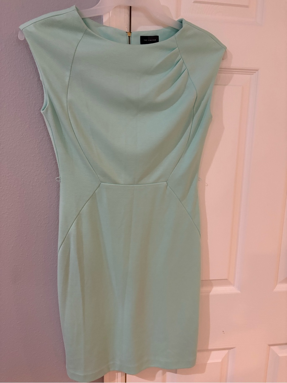 The Limited Mint Green Cap-Sleeve Sheath Dress